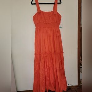 NWT Bright Orange Maxi